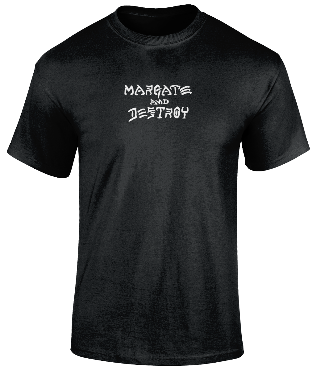 Margate and Destroy T-Shirt Black