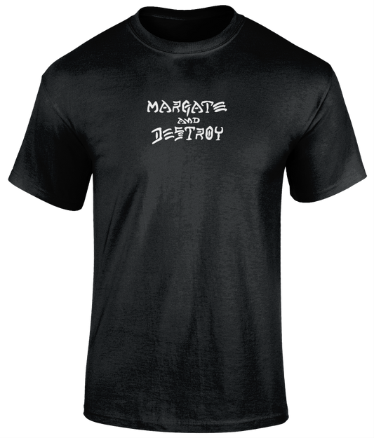 Margate and Destroy T-Shirt Black