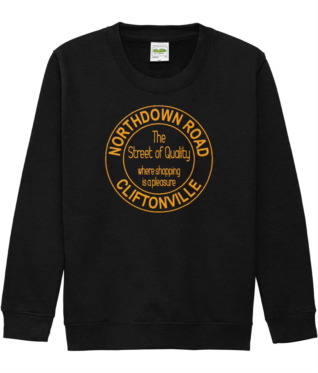 Kids Northdown Road Sweatshirt Black