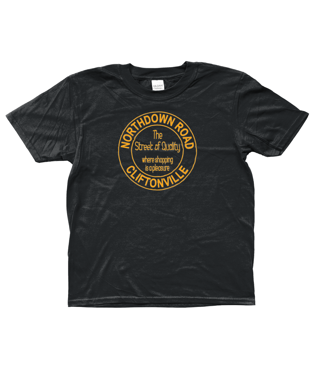 Kids Northdown Road T-Shirt Black