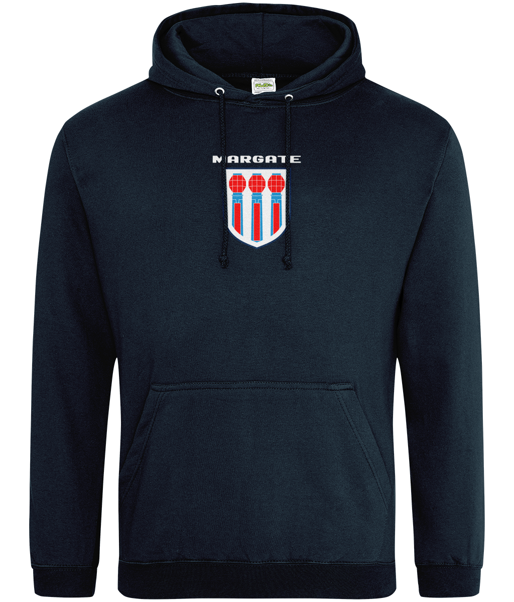 Three Lidos Hoodie Navy