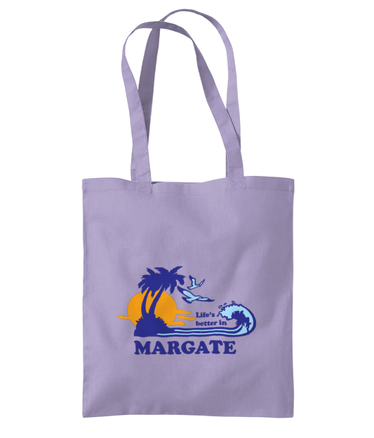 Life's Better Tote Bag Lilac