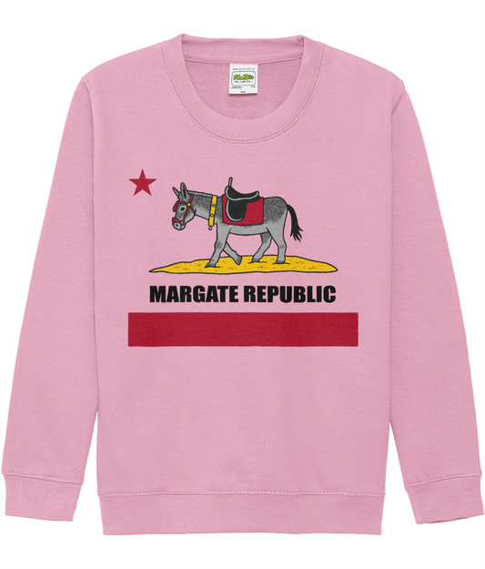 Kids Margate Republic Sweatshirt Pink