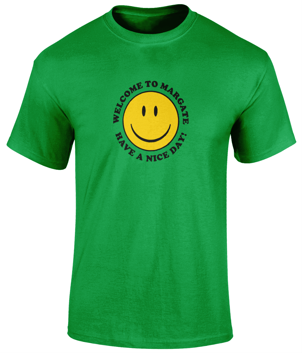 Have A Nice Day T-Shirt Kelly Green