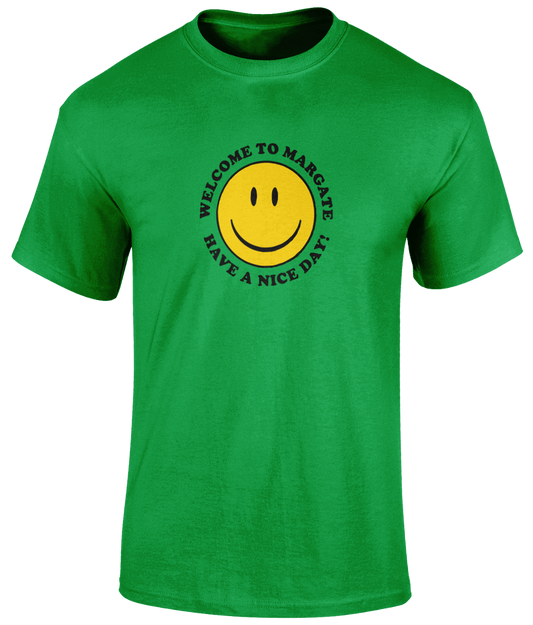 Have A Nice Day T-Shirt Kelly Green
