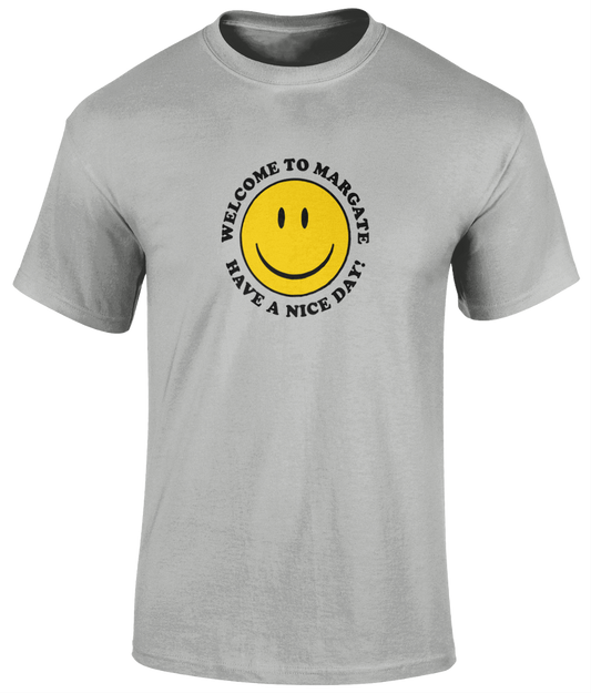 Have A Nice Day T-Shirt Grey
