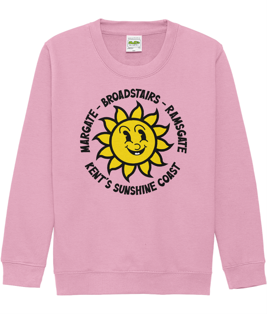 Kids Sunshine Coast Sweatshirt Pink
