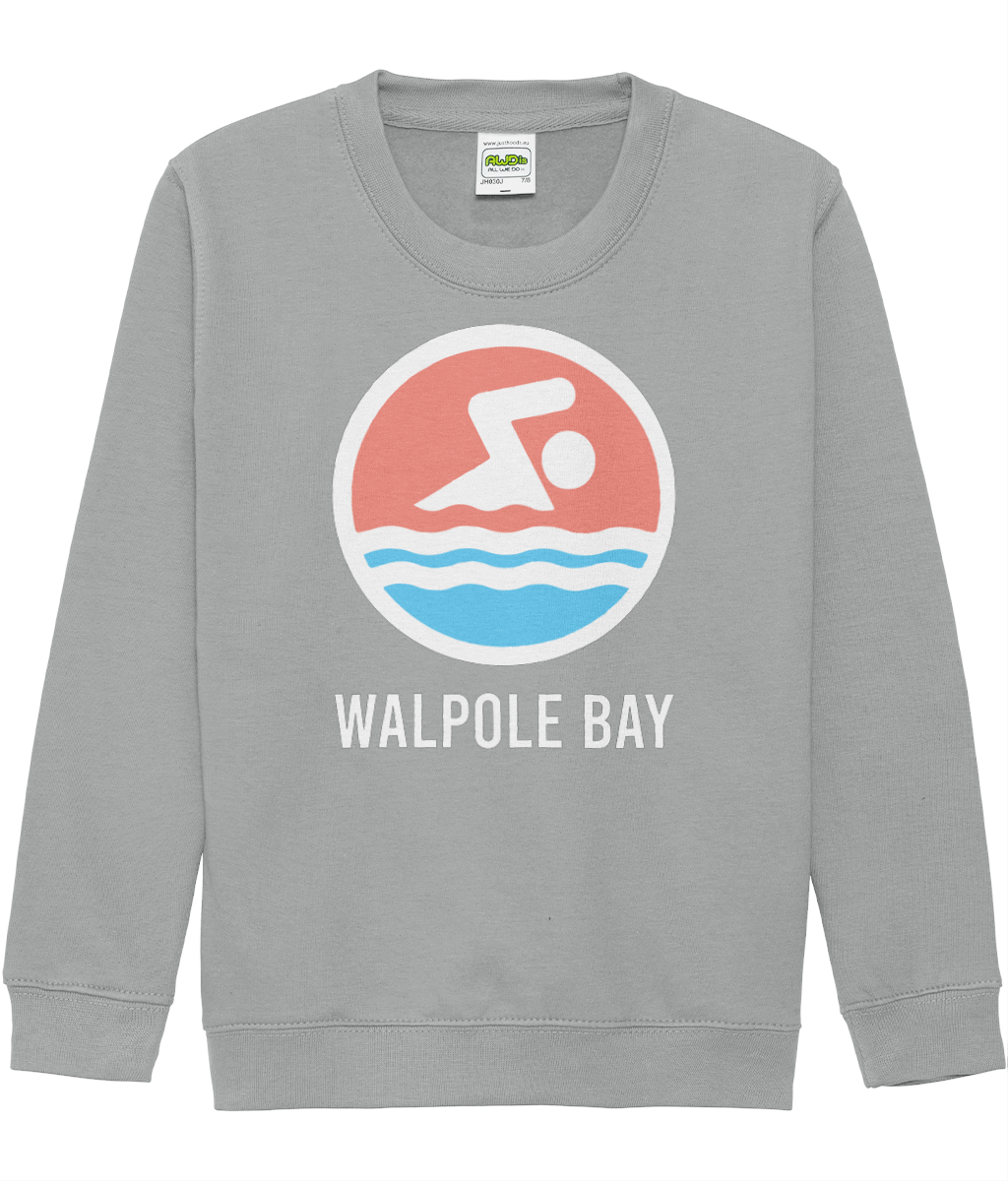 Kids Walpole Bay Sweatshirt Grey