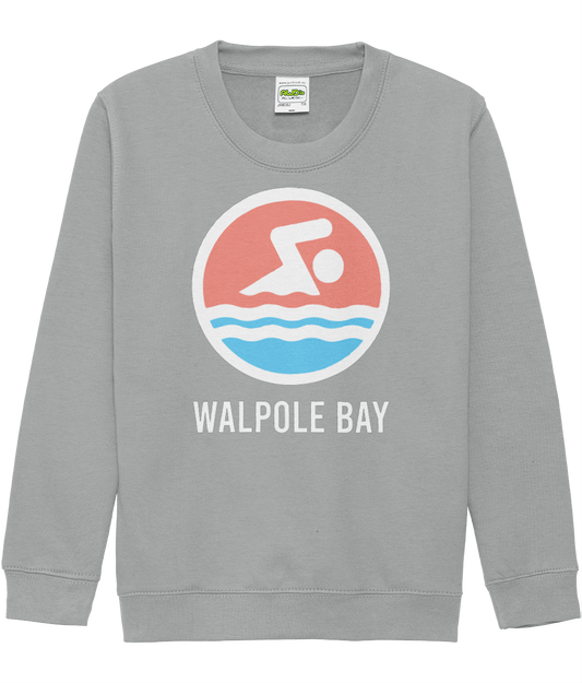 Kids Walpole Bay Sweatshirt Grey