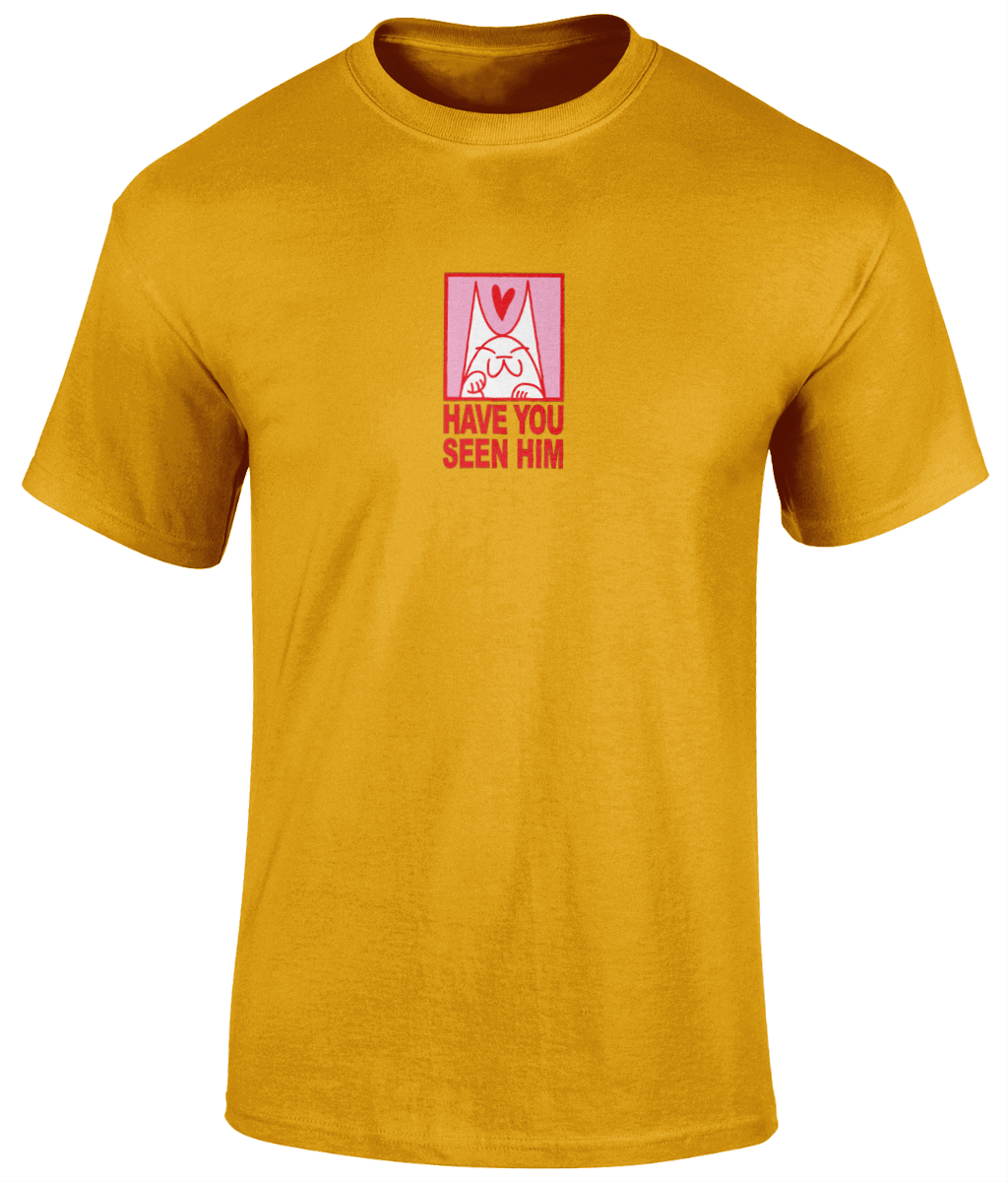 Cat Neil T-Shirt Gold