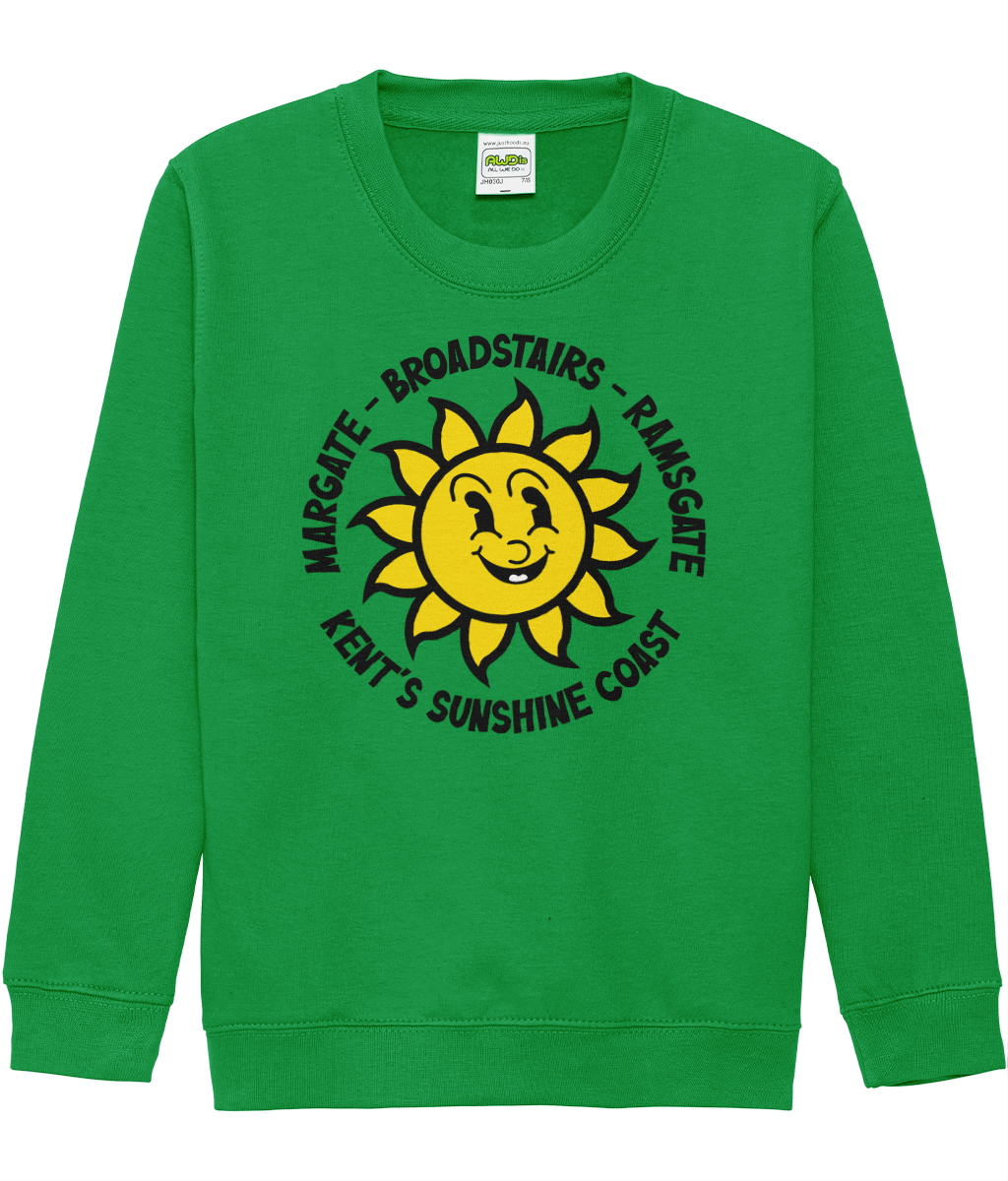 Kids Sunshine Coast Sweatshirt Kelly Green