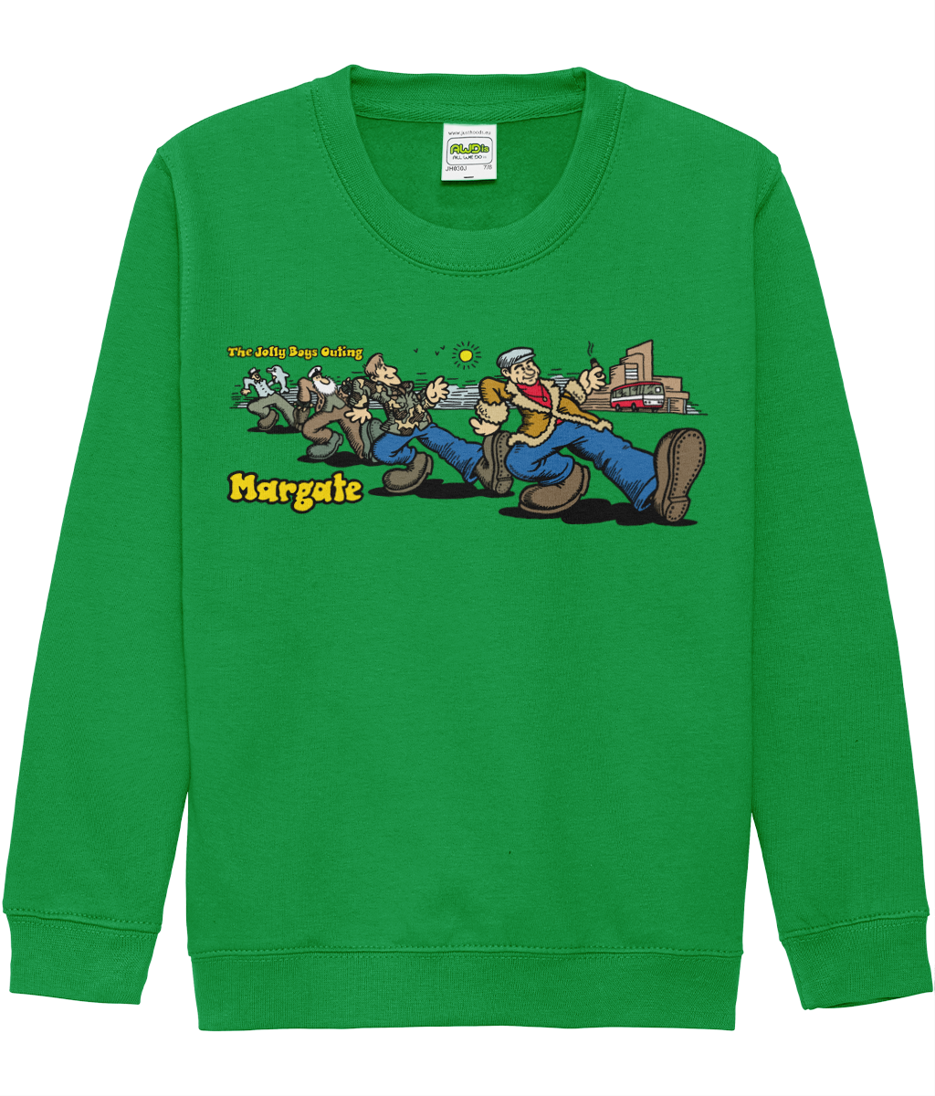 Kids Jolly Boys Outing Sweatshirt Kelly Green