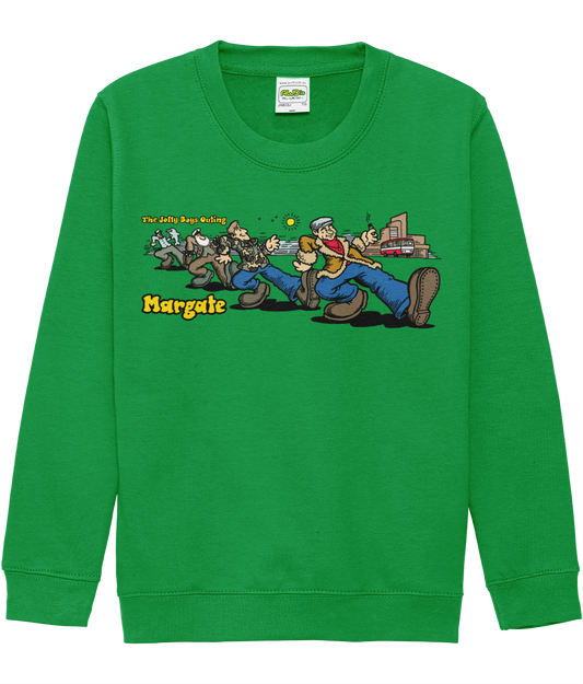 Kids Jolly Boys Outing Sweatshirt Kelly Green