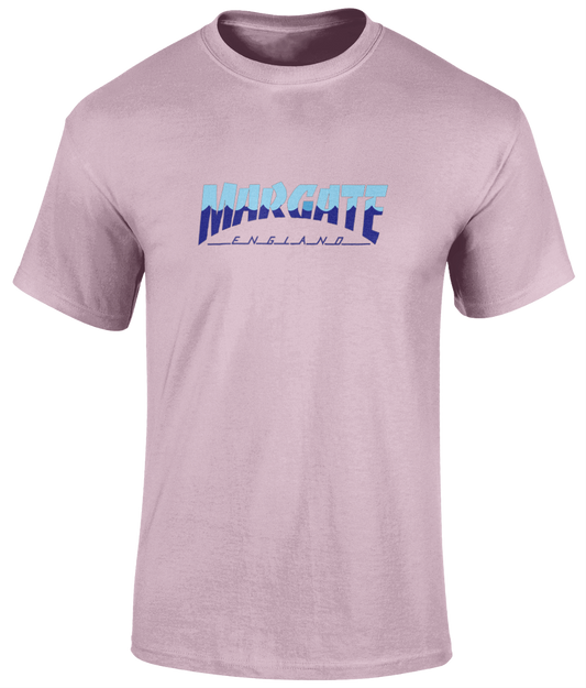 Masher Waves T-Shirt Pink