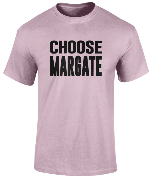 Choose Margate T-Shirt - Pink