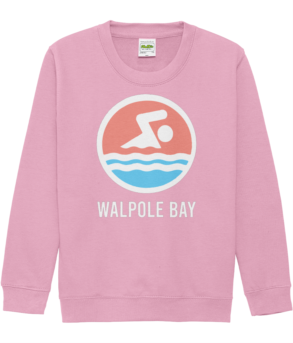 Kids Walpole Bay Sweatshirt Pink