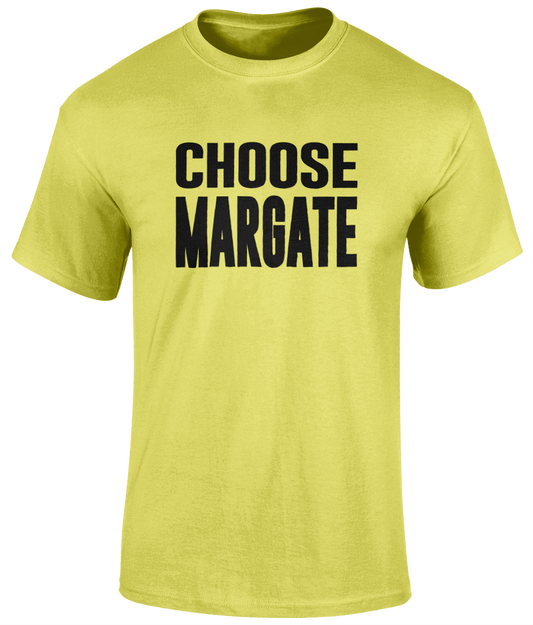 Choose Margate T-Shirt - Lemon