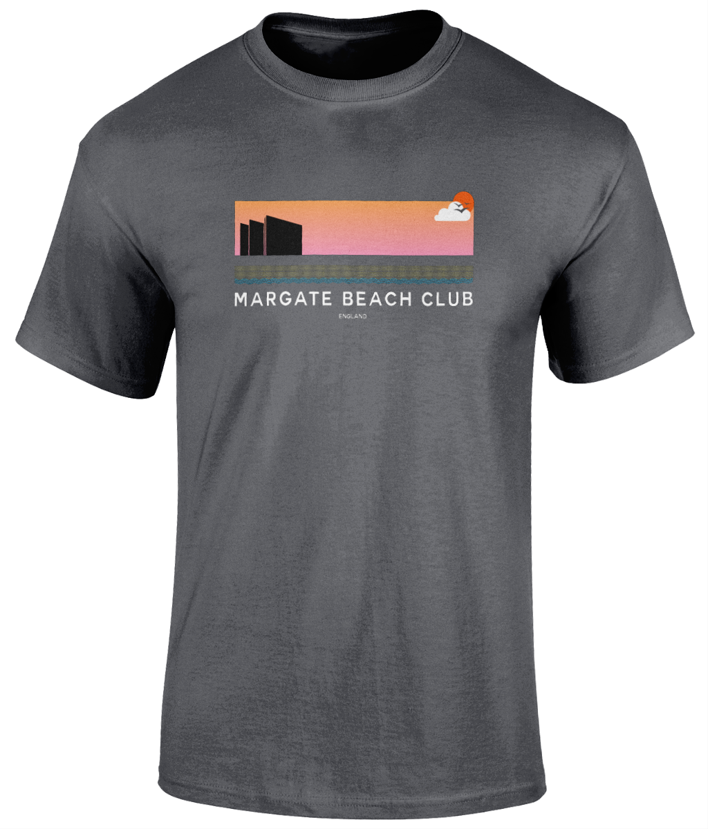 Margate Beach Club Gallery T-Shirt Grey