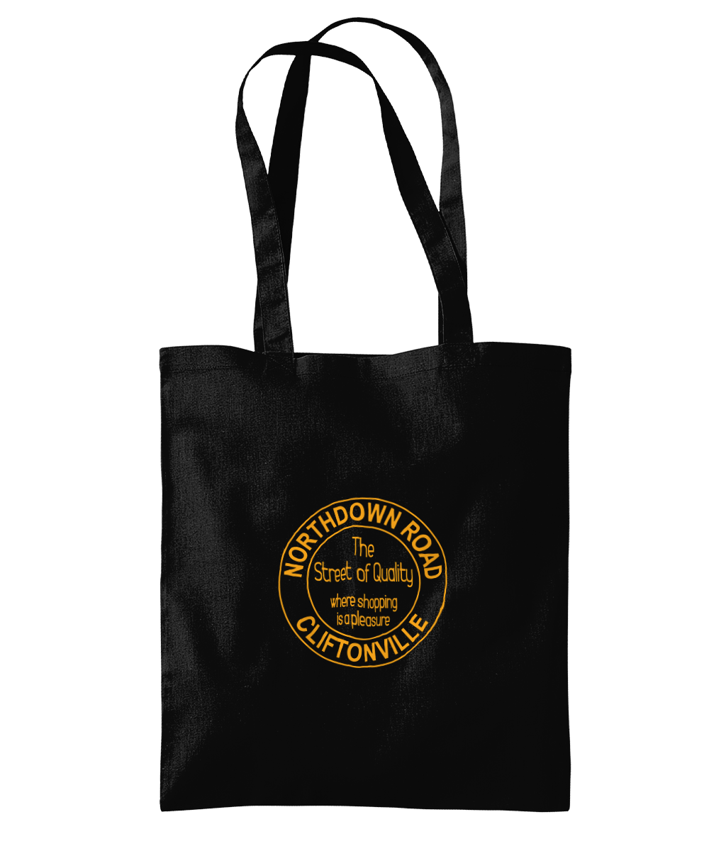 Northdown Road Tote Bag Black