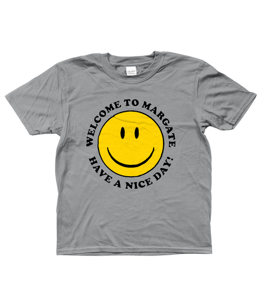 Kids Have A Nice T-Shirt Grey