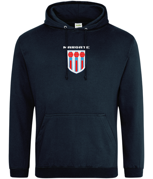 Three Lidos Hoodie Navy