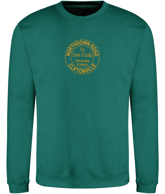 Northdown Road Sweatshirt Jade