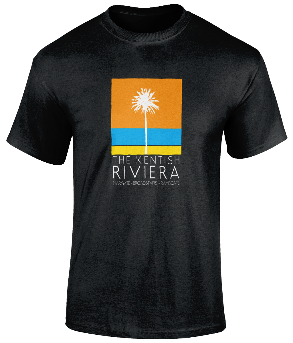 Margate Riviera T-Shirt Black