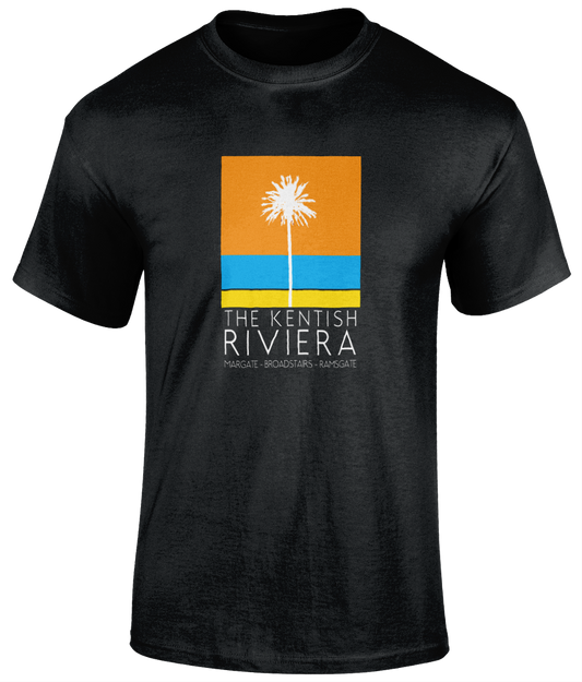 Margate Riviera T-Shirt Black