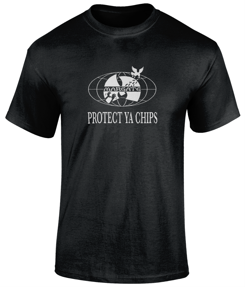 Protect Ya Chips T-Shirt Black