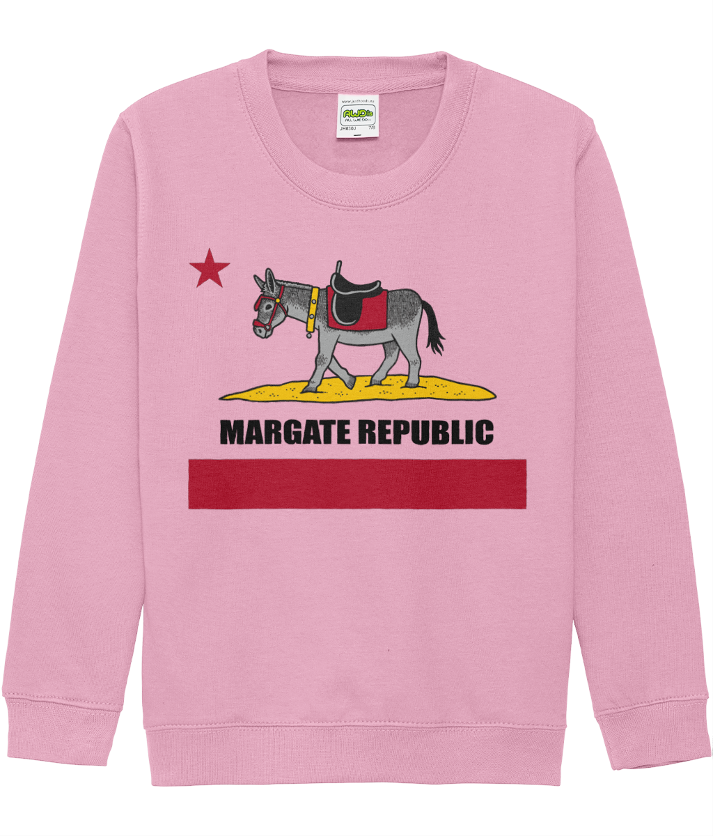 Kids Margate Republic Sweatshirt Pink