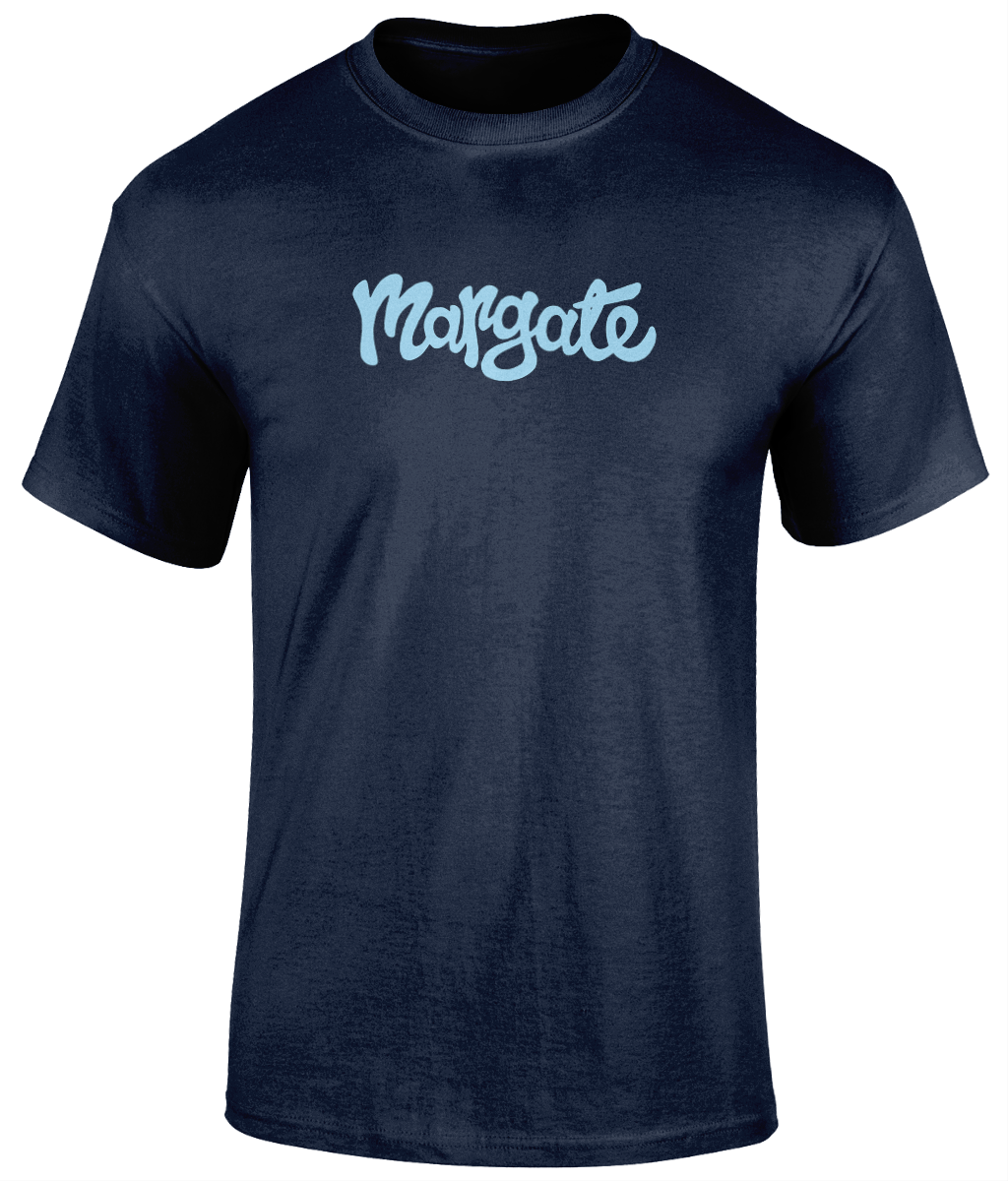 Margate Squiggle T-Shirt Navy