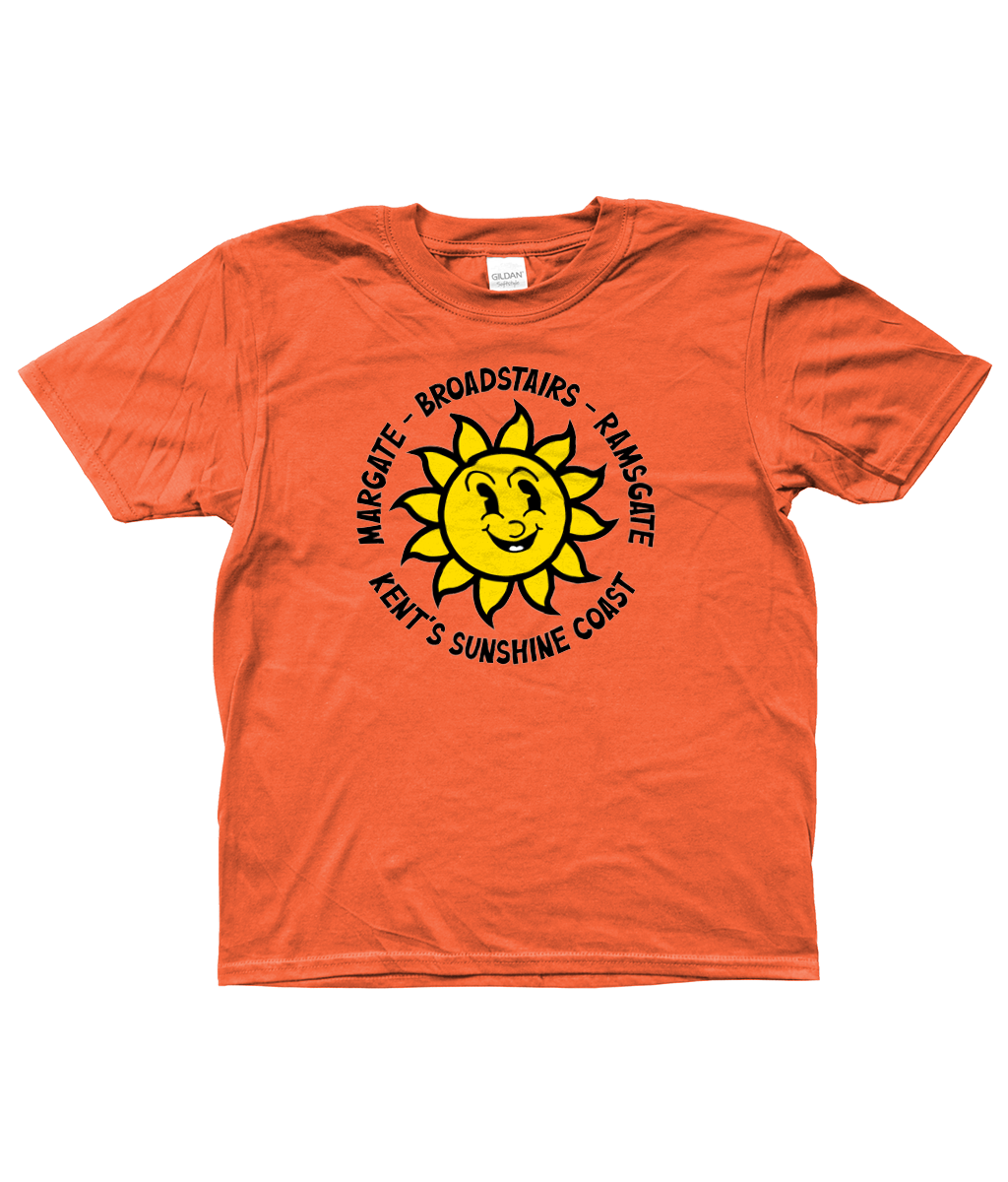 Kids Sunshine Coast T-Shirt Burnt Orange