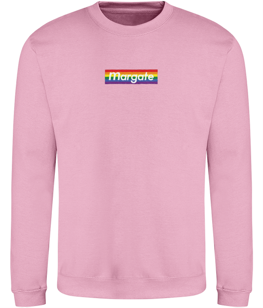 Rainbow Mogo Sweatshirt Pink