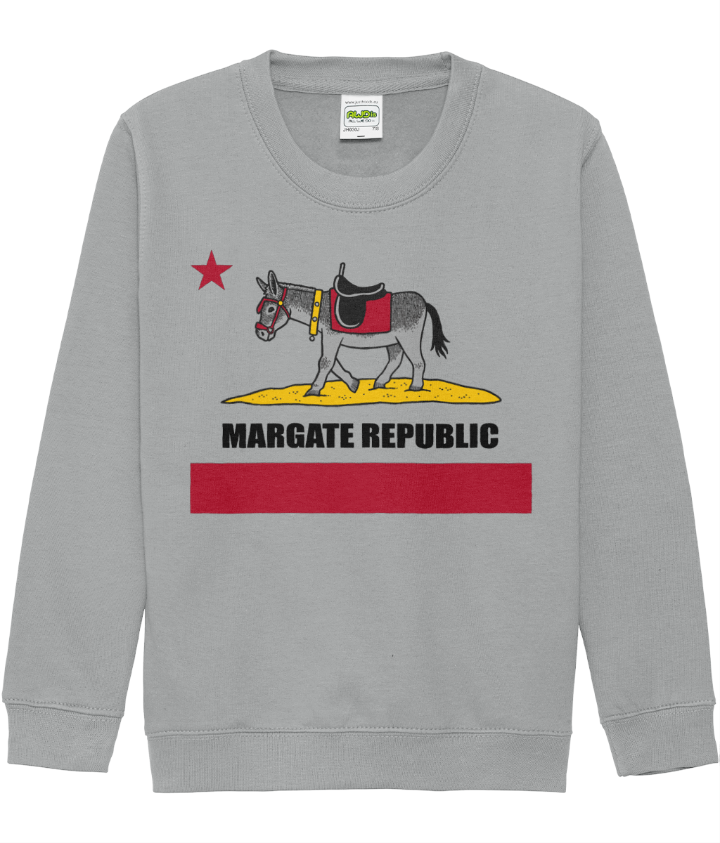 Kids Margate Republic Sweatshirt Grey