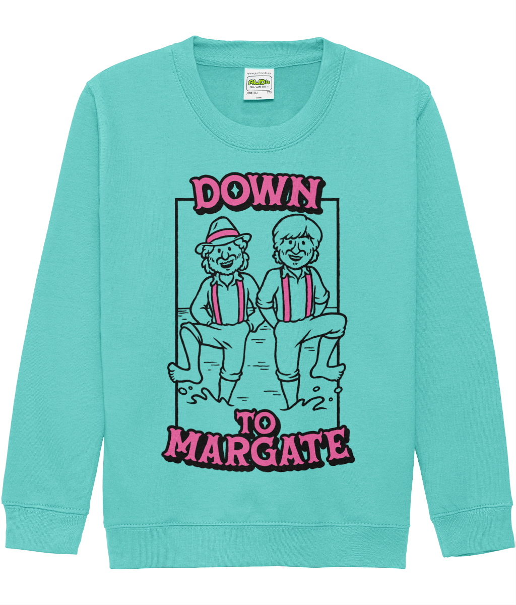 Kids Down To Margate Sweatshirt Peppermint