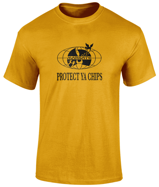 Protect Ya Chips T-Shirt Gold