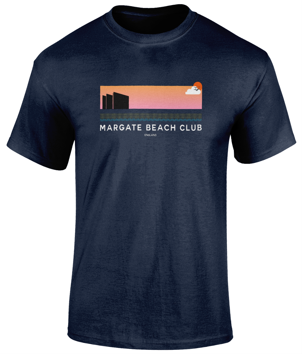 Margate Beach Club Gallery T-Shirt Navy