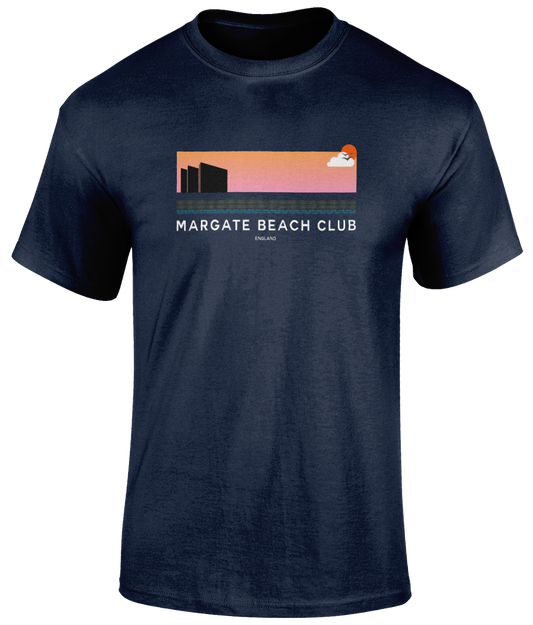 Margate Beach Club Gallery T-Shirt Navy