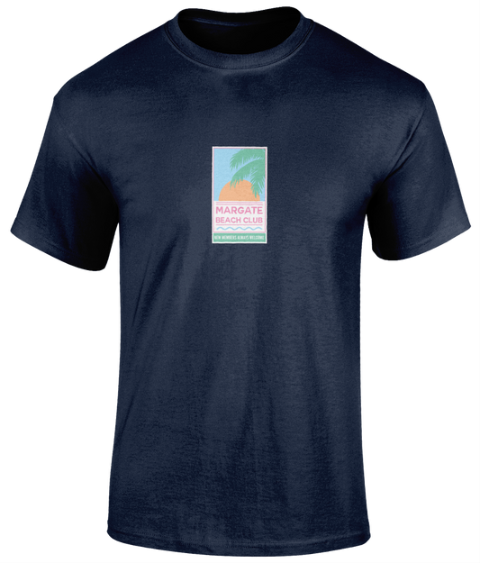 Margate Beach Club 'New Members' T-Shirt Navy