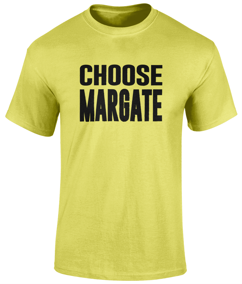 Choose Margate T-Shirt - Lemon